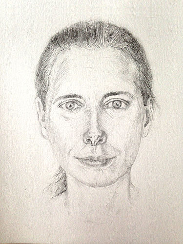 Portrait<br>ca. 30 x 30 cm