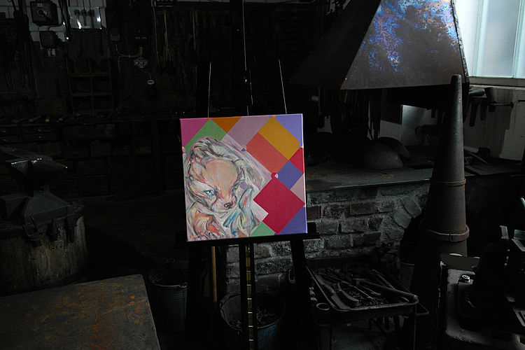 Löwchen<br>ca. 40 x 40 cm